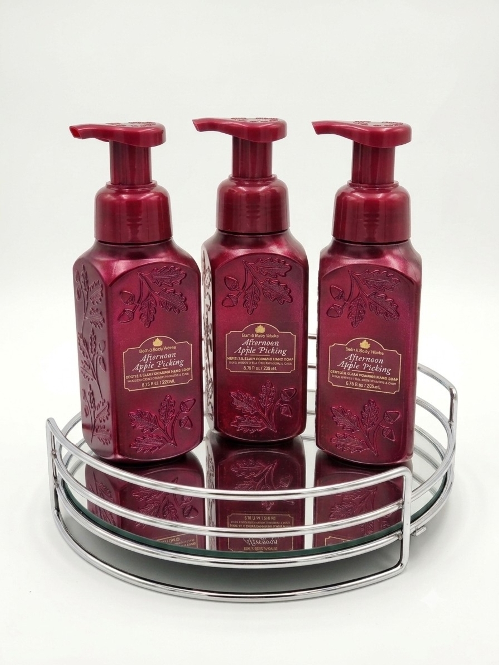 Three Afternoon Apple Picking Foaming Hand Soaps by BATH & BODY WORKS